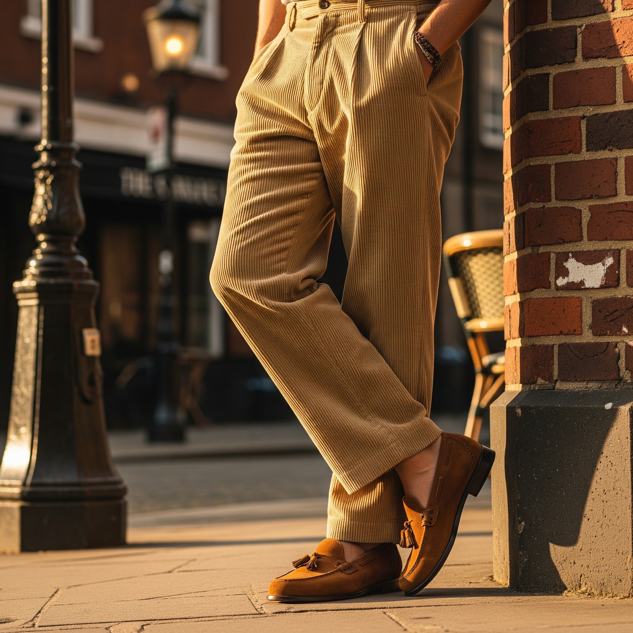 Spodnie męskie i obuwie: jak łączyć z oxfordami, derbami i loafersami